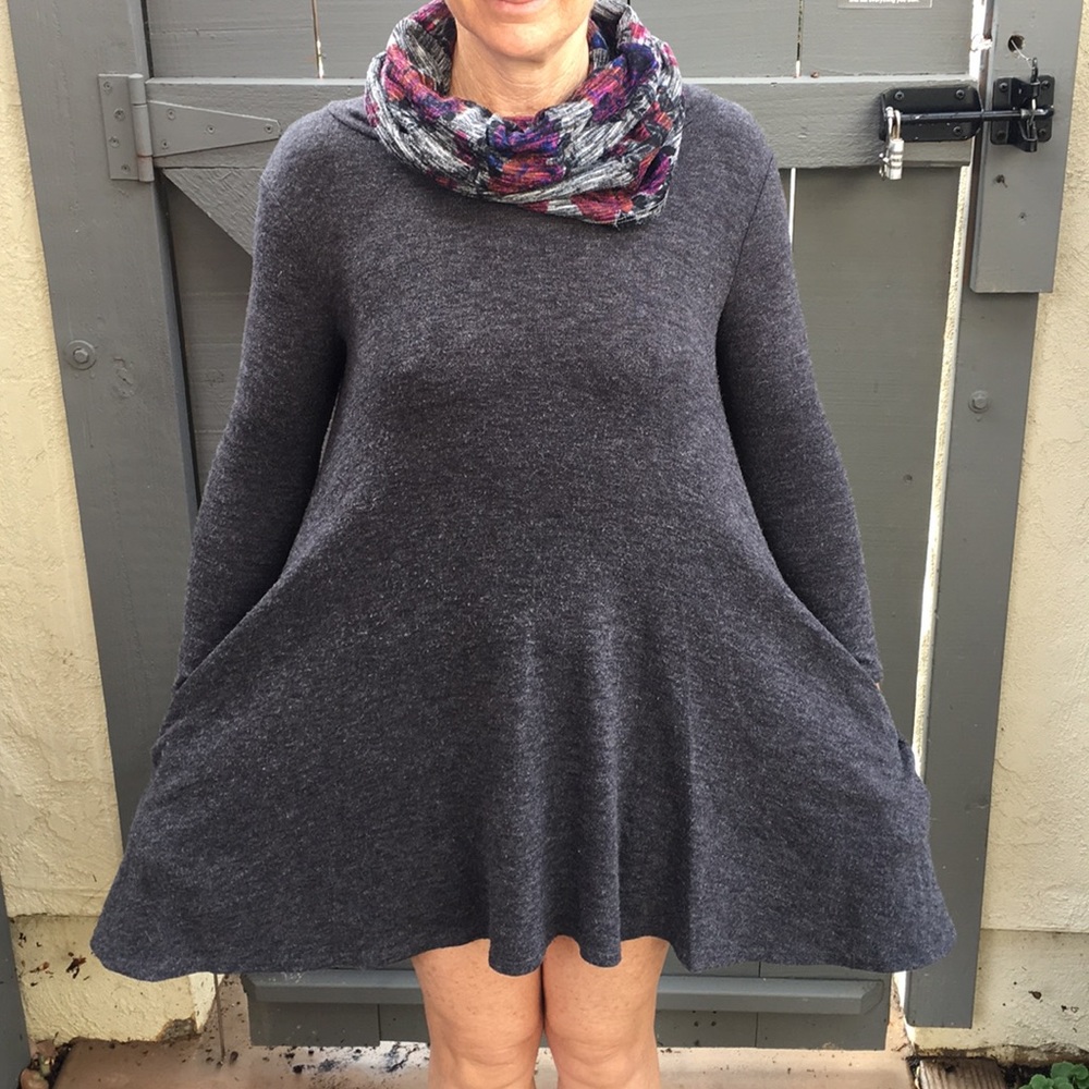 Jersey tunic dress